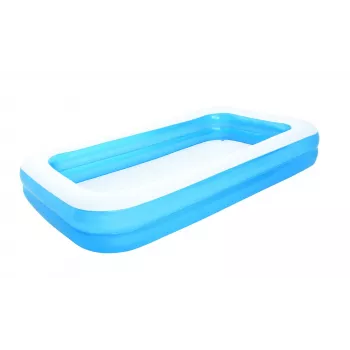 Bestway mėlynas stačiakampis šeimos baseinas 3,05 m x 1,83 m x 46 cm