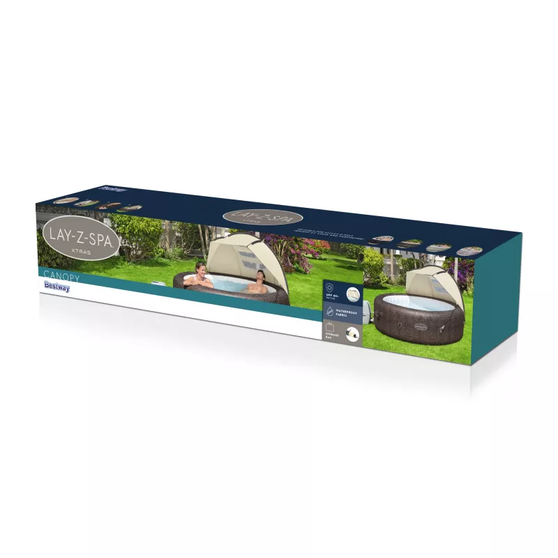 Bestway Lay-Z-Spa 6' x 37 col. x 43 col. / 1,83 m x 94 cm x 1,09 m Stogelis