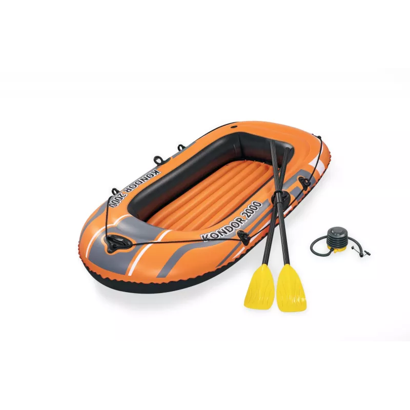 Bestway HYDRO-FORCE pripučiama valtis su irklais ir kojiniu siurbliu