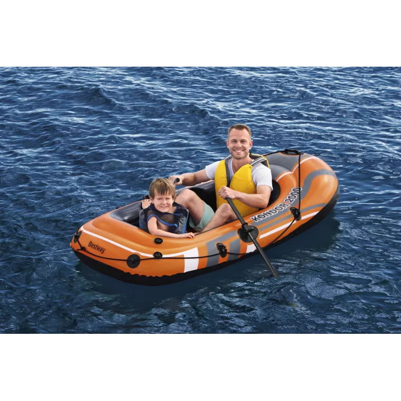 Bestway HYDRO-FORCE pripučiama valtis su irklais ir kojiniu siurbliu