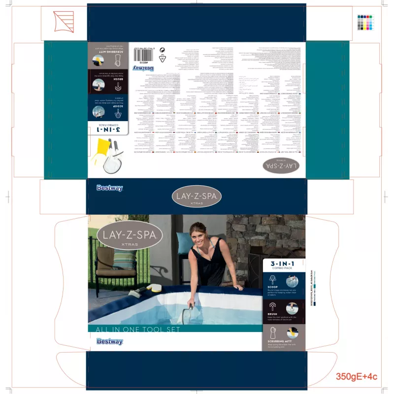 Bestway Lay-Z-Spa Universalus valymo rinkinys