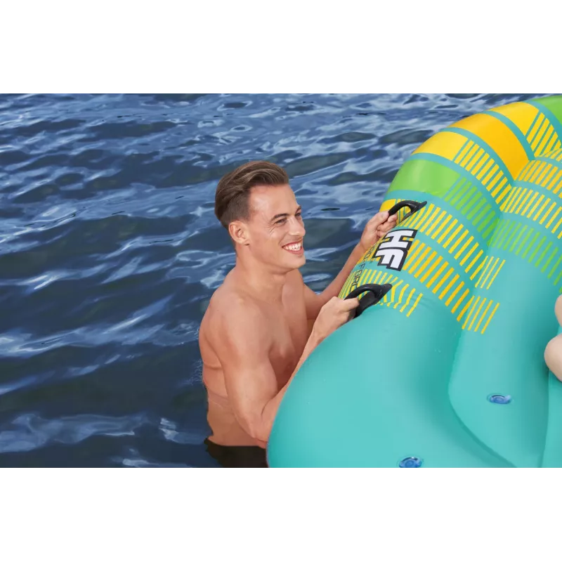 Bestway Hydro-Force 9'10 inch x 9' / 3,00 m x 2,75 m Sunny Lounge Island – plūduriuojanti sala