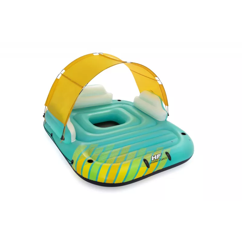 Bestway Hydro-Force 9'10 inch x 9' / 3,00 m x 2,75 m Sunny Lounge Island – plūduriuojanti sala