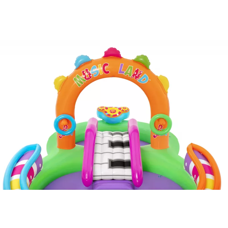 Bestway 9'8 inch x 6'3 inch x 54 inch / 2,95 m x 1,90 m x 1,37 m Sing 'n Splash pripučiamas žaidimų centras