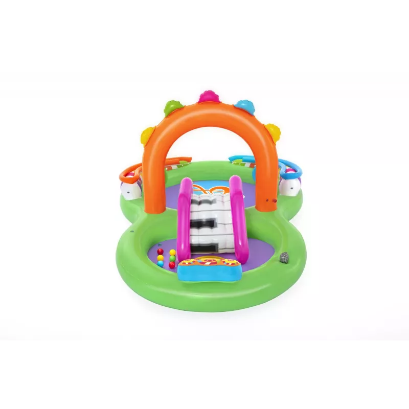 Bestway 9'8 inch x 6'3 inch x 54 inch / 2,95 m x 1,90 m x 1,37 m Sing 'n Splash pripučiamas žaidimų centras
