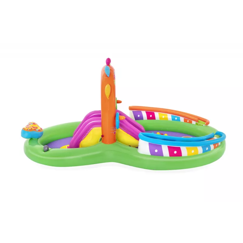 Bestway 9'8 inch x 6'3 inch x 54 inch / 2,95 m x 1,90 m x 1,37 m Sing 'n Splash pripučiamas žaidimų centras