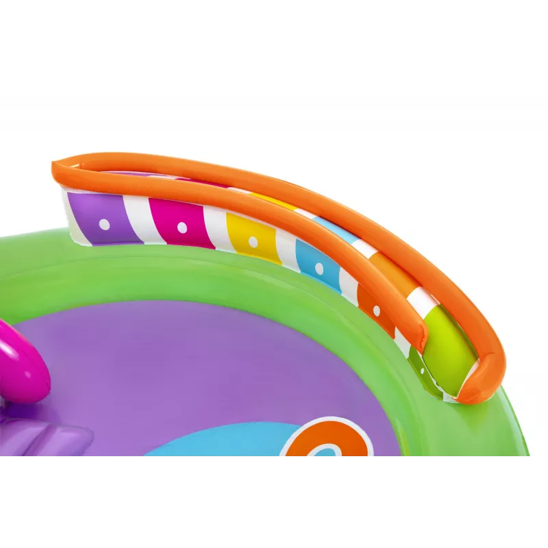 Bestway 9'8 inch x 6'3 inch x 54 inch / 2,95 m x 1,90 m x 1,37 m Sing 'n Splash pripučiamas žaidimų centras