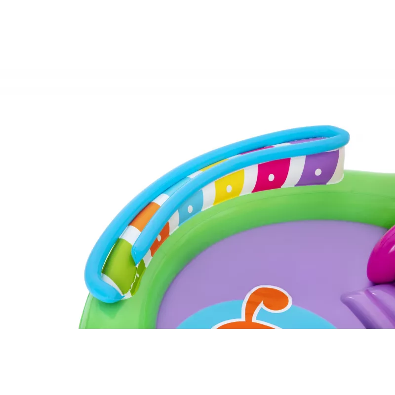 Bestway 9'8 inch x 6'3 inch x 54 inch / 2,95 m x 1,90 m x 1,37 m Sing 'n Splash pripučiamas žaidimų centras