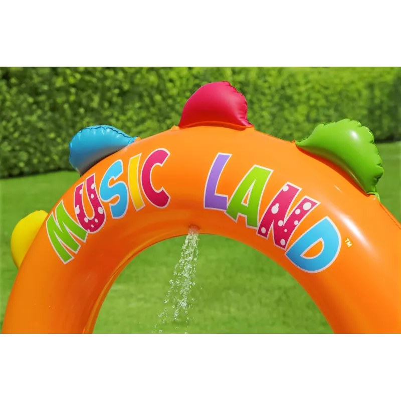Bestway 9'8 inch x 6'3 inch x 54 inch / 2,95 m x 1,90 m x 1,37 m Sing 'n Splash pripučiamas žaidimų centras