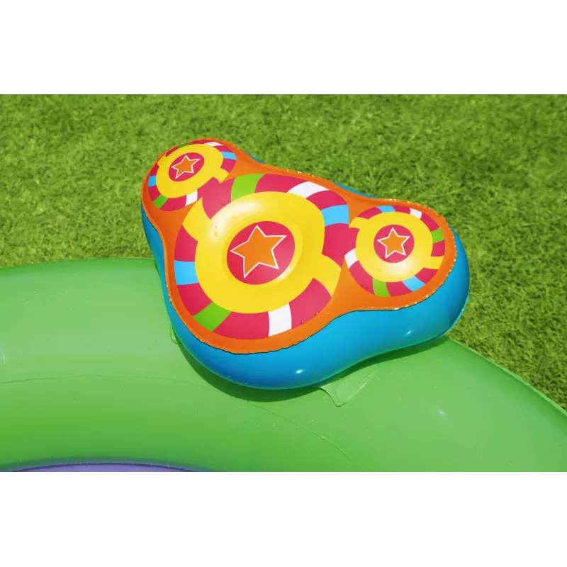 Bestway 9'8 inch x 6'3 inch x 54 inch / 2,95 m x 1,90 m x 1,37 m Sing 'n Splash pripučiamas žaidimų centras