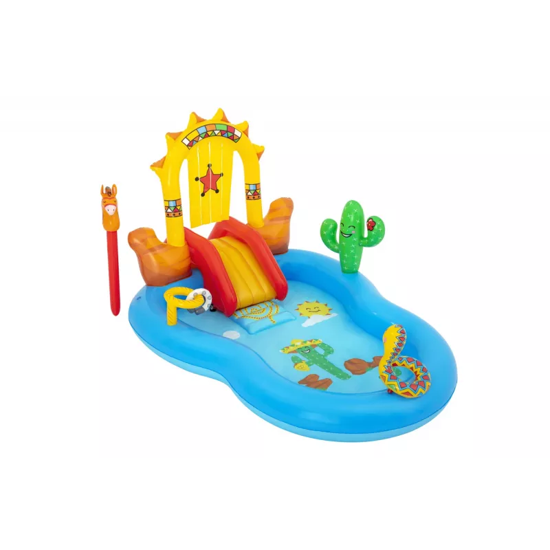 Pripučiamas žaidimų centras Bestway Wild West 2.64m x 1.88m x 1.40m