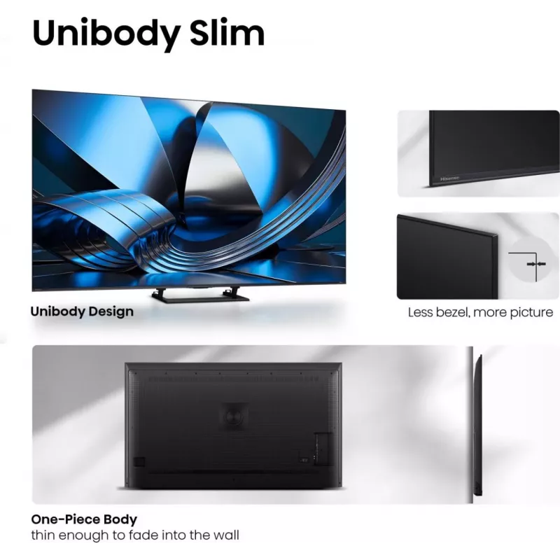 Hisense 55U7SE 55 colių ULED Mini-LED 4K išmanusis televizorius 20018749