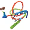 Hot Wheels Action Loop Cyclone Challenge Traso Rinkinys su 1:64 Mastelio Automobiliu, Lengvai Sulaikomas