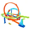 Hot Wheels Action Loop Cyclone Challenge Traso Rinkinys su 1:64 Mastelio Automobiliu, Lengvai Sulaikomas