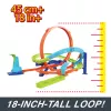 Hot Wheels Action Loop Cyclone Challenge Traso Rinkinys su 1:64 Mastelio Automobiliu, Lengvai Sulaikomas