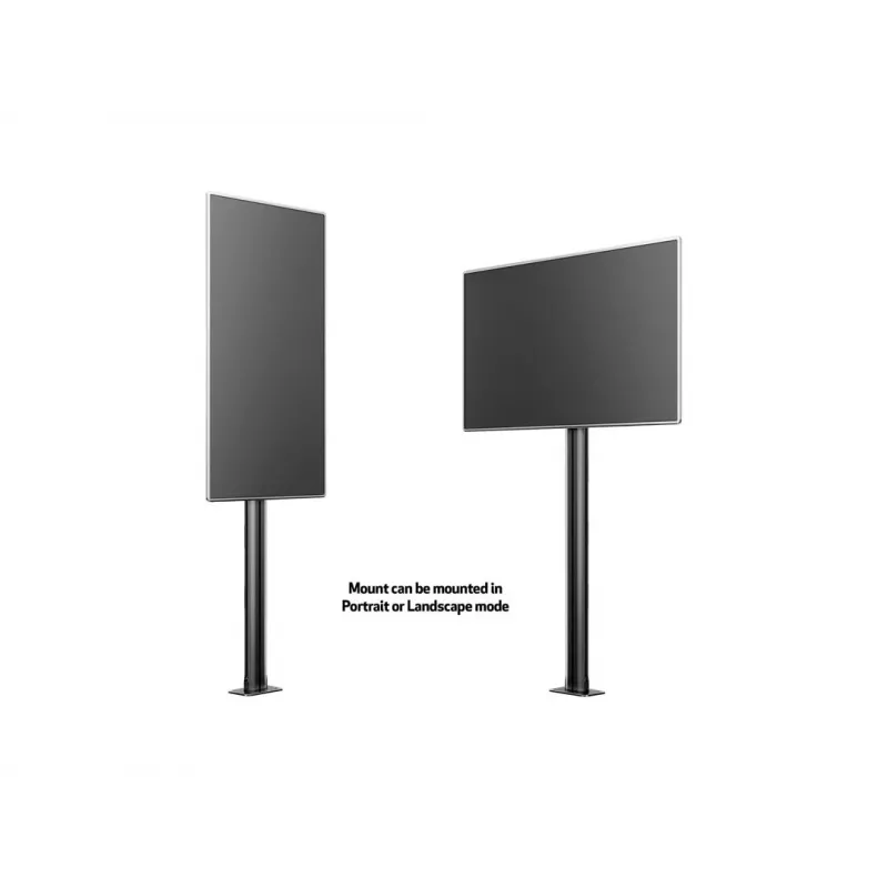 Multibrackets M Display Stand 180 Single Black grindinis stovas