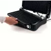 Elektrinis grilis Ariete 1934 MetalGrill 3in1, 2000 W, 3 kepimo režimai, nepridegančiomis plokštėmis, sidabrinis/juodas