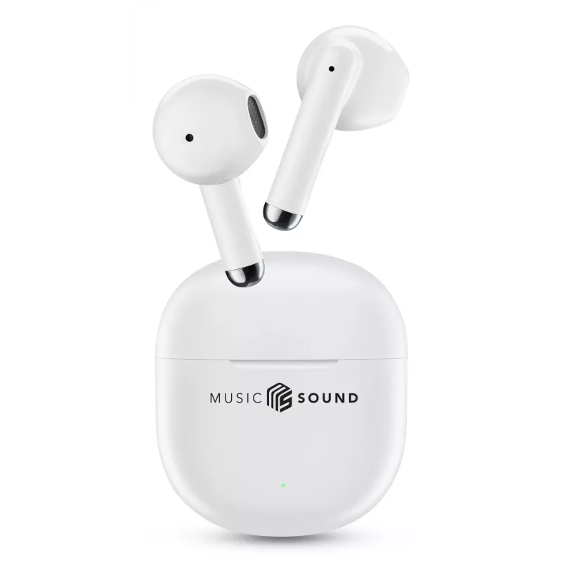 „Music Sound Breeze“ kapsuliniai Bluetooth ausinės su spalvotu dėklu