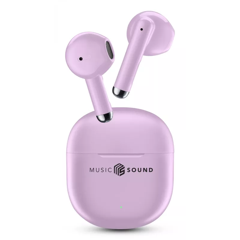 „Music Sound Breeze“ – kapsuliniai „Bluetooth“ ausinės su spalvotu dėklu