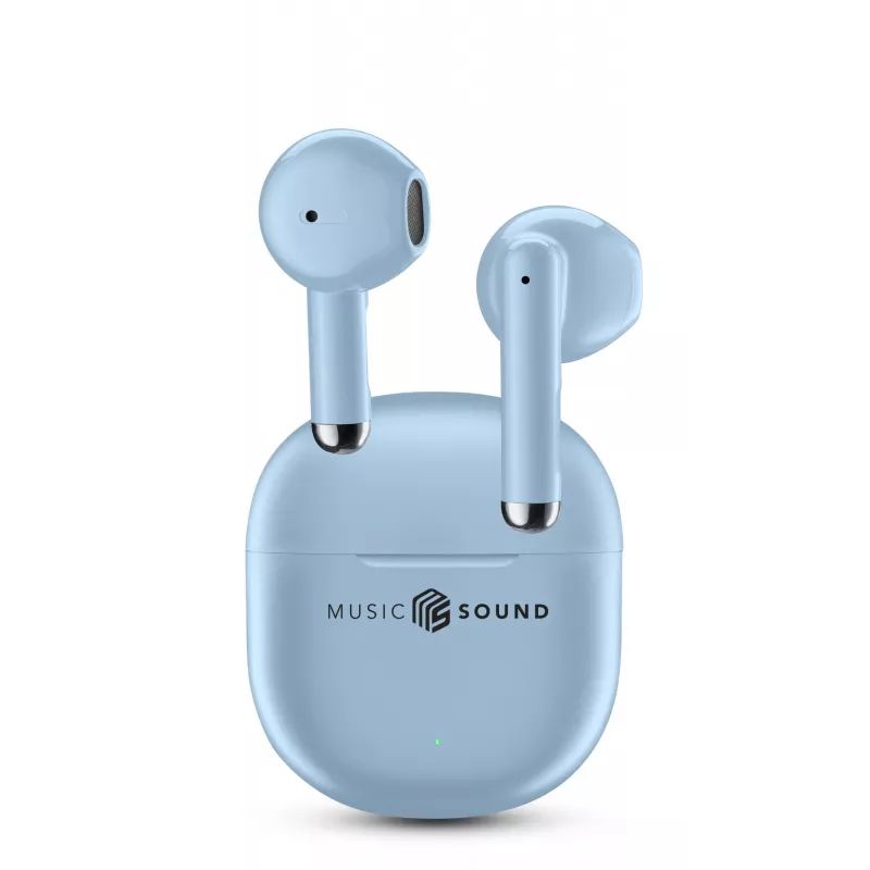 „Music Sound Breeze“ kapsuliniai Bluetooth ausinės su spalvotu dėklu