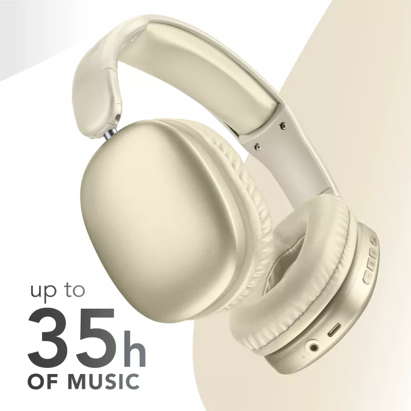 Music Sound MAXI3 belaidės ausinės virš galvos su aktyviu triukšmo slopinimu