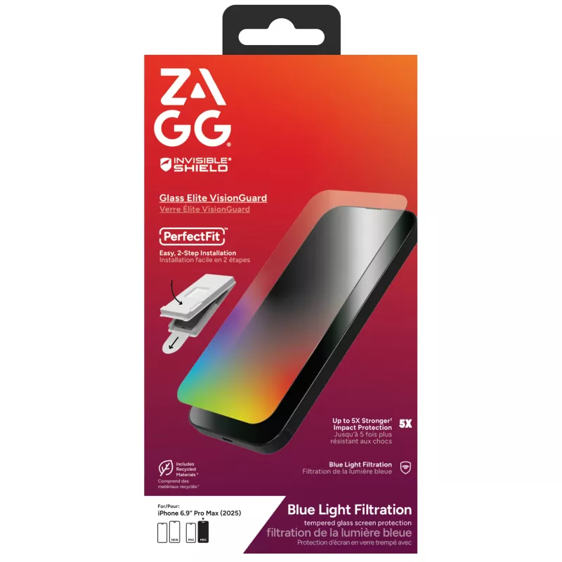 InvisibleShield Glass Elite VG Apsauginis Stiklas, Skirtas Apple iPhone 17 Pro Max