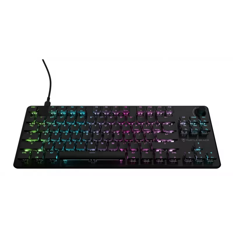 Turtle Beach Vulcan II TKL klaviatūra žaidimams USB QWERTY vokiška Juoda