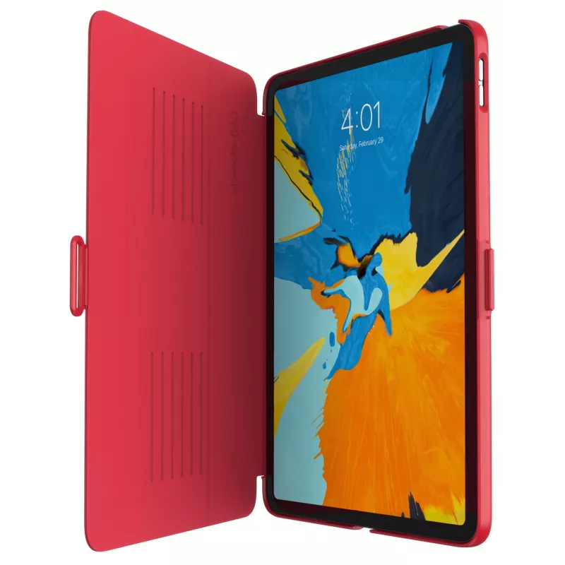 Speck Balance Folio Apple iPad Pro 11 colio (2018) širdies ritmo raudona