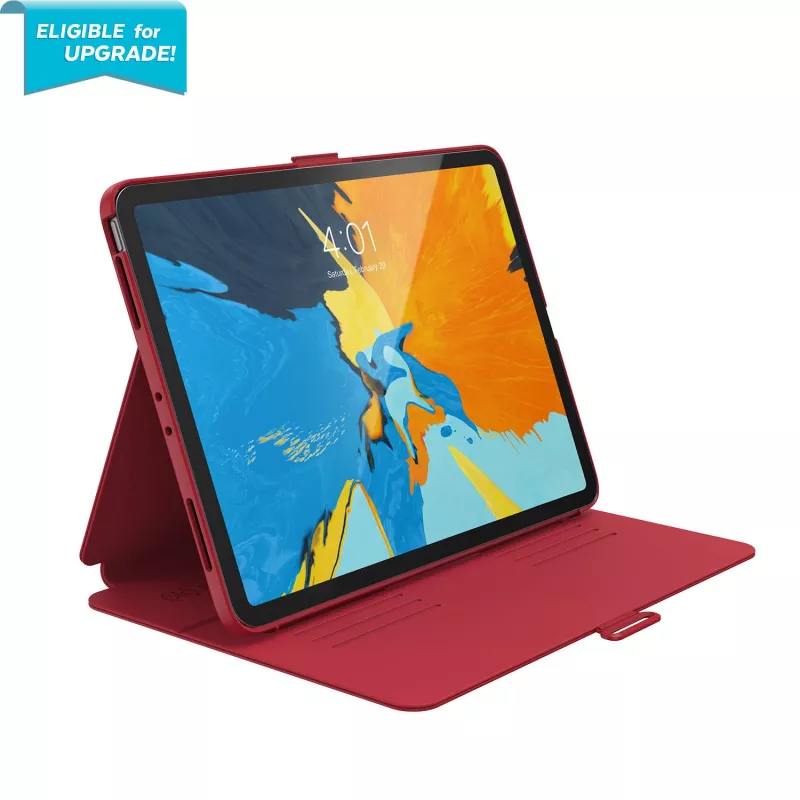 Speck Balance Folio Apple iPad Pro 11 colio (2018) širdies ritmo raudona