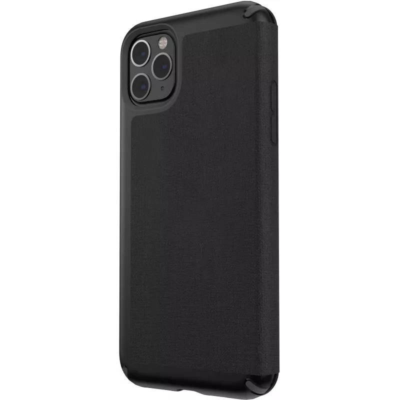 Speck Presidio Folio iPhone 11 Pro Max, dėklas su atverčiamu dangteliu, Apple, iPhone 11 Pro Max, 16,5 cm (6,5 colio), juoda