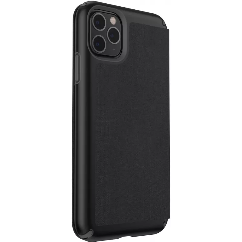 Speck Presidio Folio iPhone 11 Pro Max, dėklas su atverčiamu dangteliu, Apple, iPhone 11 Pro Max, 16,5 cm (6,5 colio), juoda