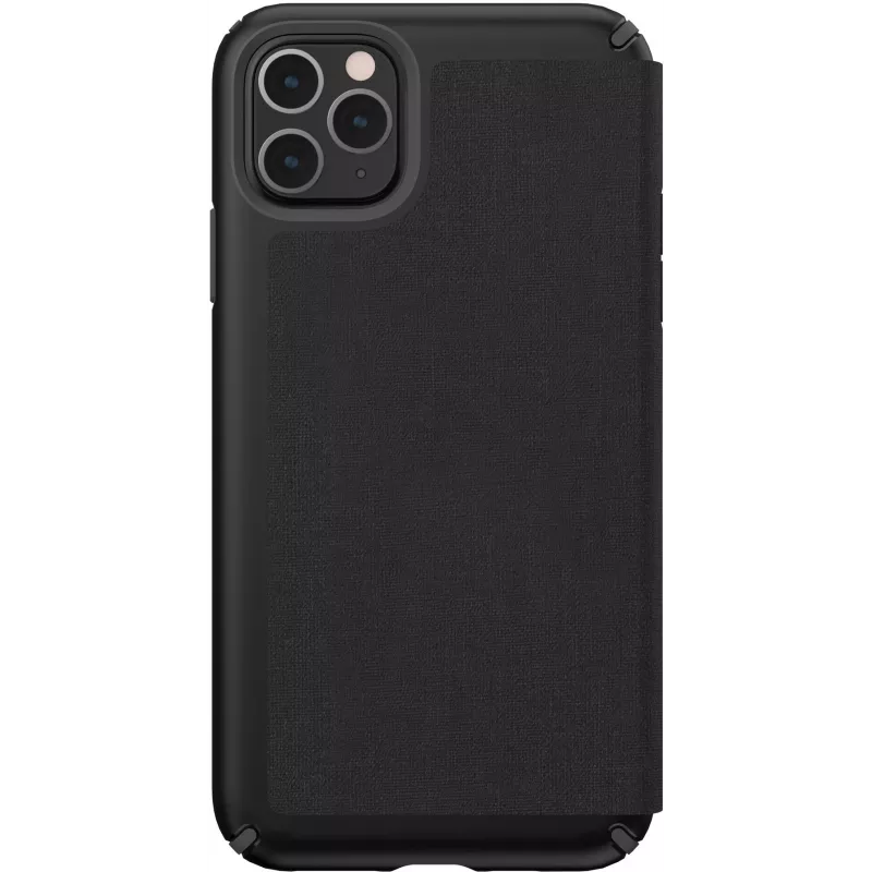 Speck Presidio Folio iPhone 11 Pro Max, dėklas su atverčiamu dangteliu, Apple, iPhone 11 Pro Max, 16,5 cm (6,5 colio), juoda
