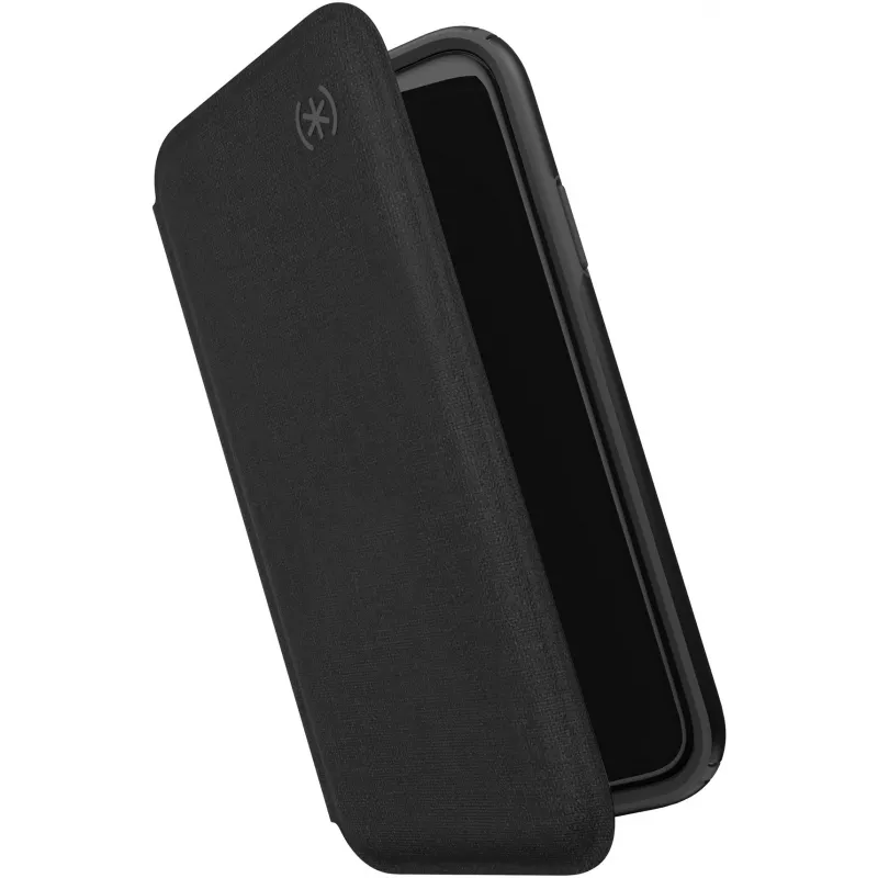 Speck Presidio Folio iPhone 11 Pro Max, dėklas su atverčiamu dangteliu, Apple, iPhone 11 Pro Max, 16,5 cm (6,5 colio), juoda