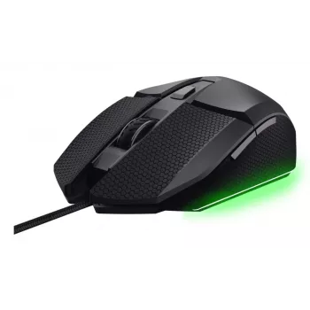Trust GXT121 FELOX+ pelė žaidimams, dešinei rankai, USB-A, optinė, 10000 DPI