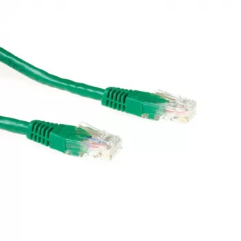 ACT Green 2 metrų U/UTP CAT6A jungiamasis laidas su RJ45 kištukais