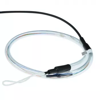 ACT 40 metrų daugiamodis 50/125 OM4 vidaus / lauko kabelis 8 skaidulomis su LC jungtimis