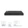 HDMI skirstytuvas ACT 4K, 1 įėjimas 4 išėjimai, EDID, 3840x2160, juodas