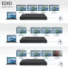 HDMI skirstytuvas ACT 4K, 1 įėjimas 4 išėjimai, EDID, 3840x2160, juodas
