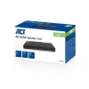 HDMI skirstytuvas ACT 4K, 1 įėjimas 4 išėjimai, EDID, 3840x2160, juodas