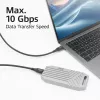 ACT USB 3.0 10Gbps 60W USB Type-C laidas, 1 m, USB C, USB 3.2 Gen 2 (3.1 Gen 2), 10 Gbit/s, juodas