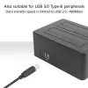 ACT USB-C moteriškas į USB-B 2.0 adapterio laidas 0,2 m