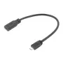 ACT USB Type-C moteriškas į USB micro B 2.0 vyriškas adapterio laidas 0,2 m