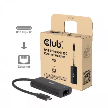 CLUB3D CAC-2531 nešiojamojo kompiuterio dokas / prievadų kartotuvas, laidinis, USB 3.2 Gen 1 (3.1 Gen 1) Type-C, juodas