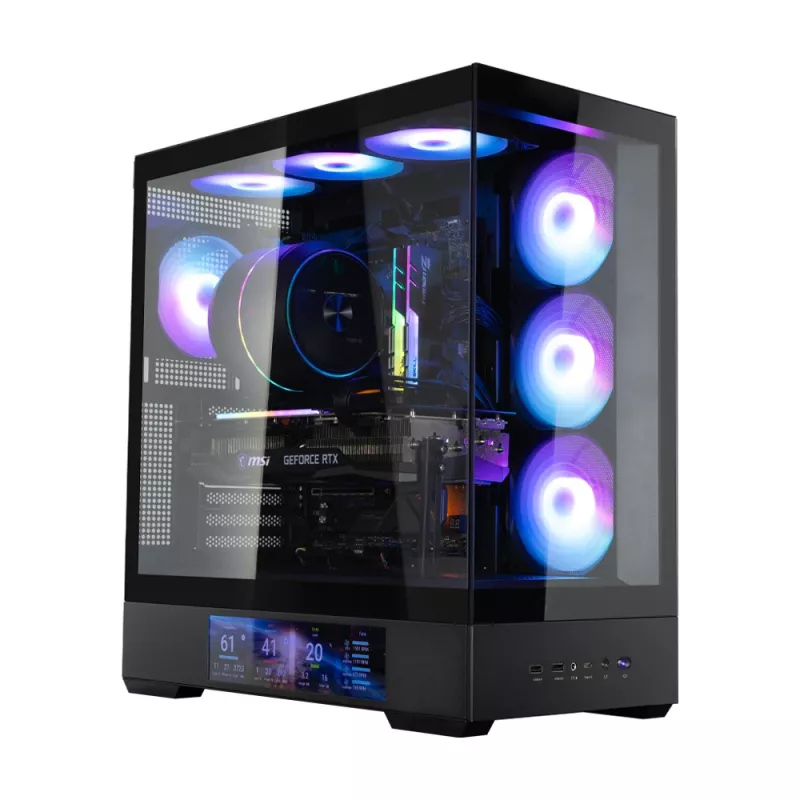 Zalman P40 DS BLACK Midi Tower korpusas