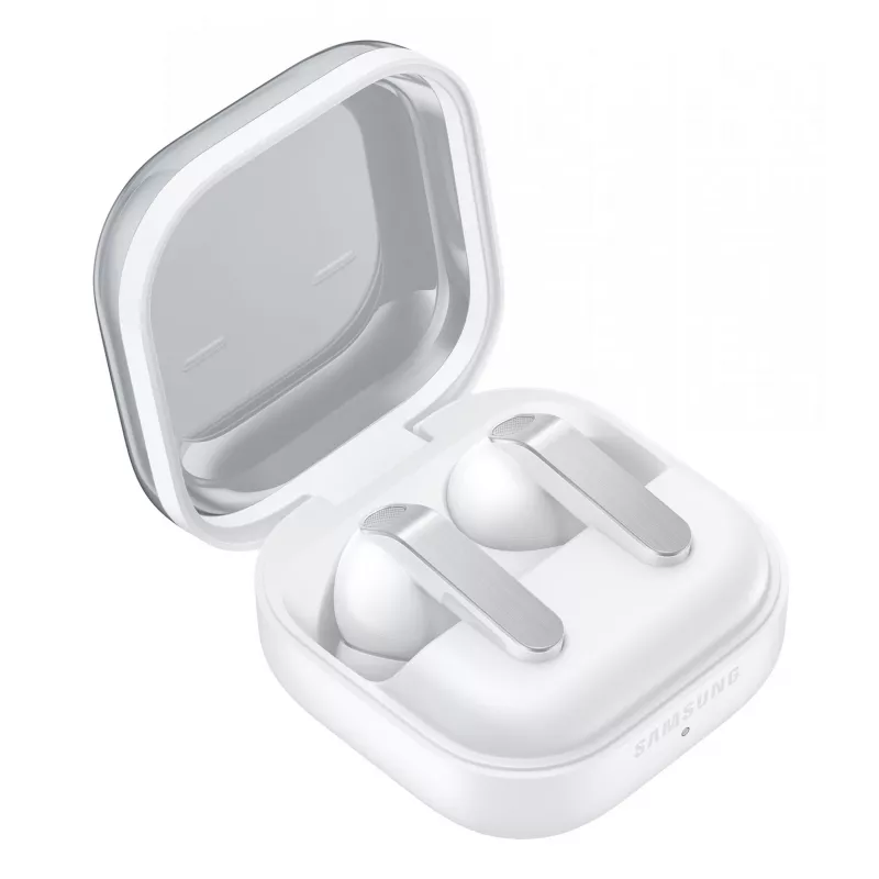 Ausinės Samsung Galaxy Buds4 Pro, tikrai belaidės stereo (TWS), į ausį, skambučiai/muzika, USB Type-C, Bluetooth, baltos