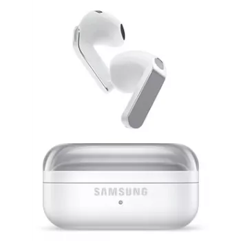 Samsung Galaxy Buds4 belaidės ausinės TWS į ausis, skambučiai/muzika, USB Type-C, Bluetooth, baltos