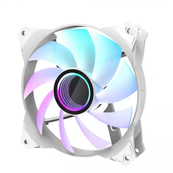 Zalman ZM-IF120 WH kompiuterio aušinimo sistema korpuso ventiliatorius 12 cm Baltas