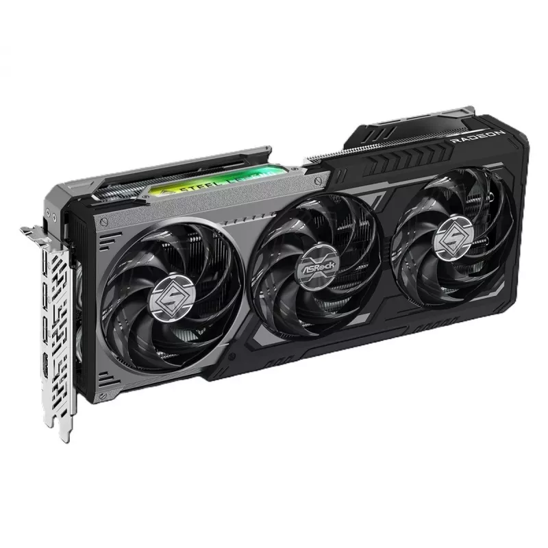 ASRock Radeon RX 9070 GRE Steel Legend Dark 12GB OC GDDR6