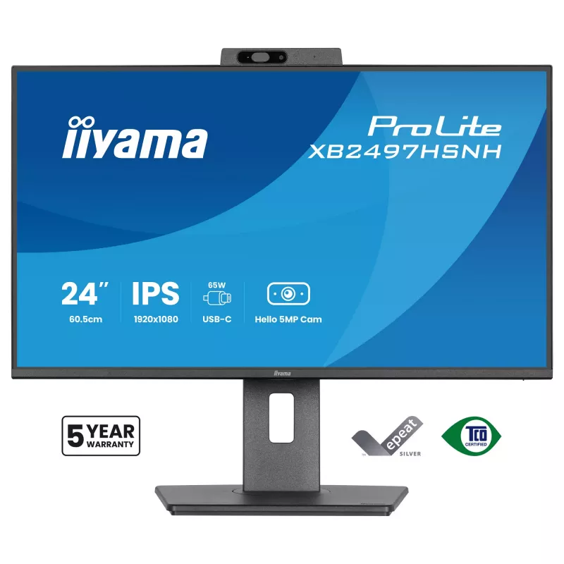 Monitorius iiyama ProLite XB2497HSNH-B1 23,8 col. FHD IPS 100Hz