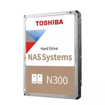 Toshiba N300 16TB 3,5 colio NAS kietasis diskas (SATA, 7200 aps./min.)
